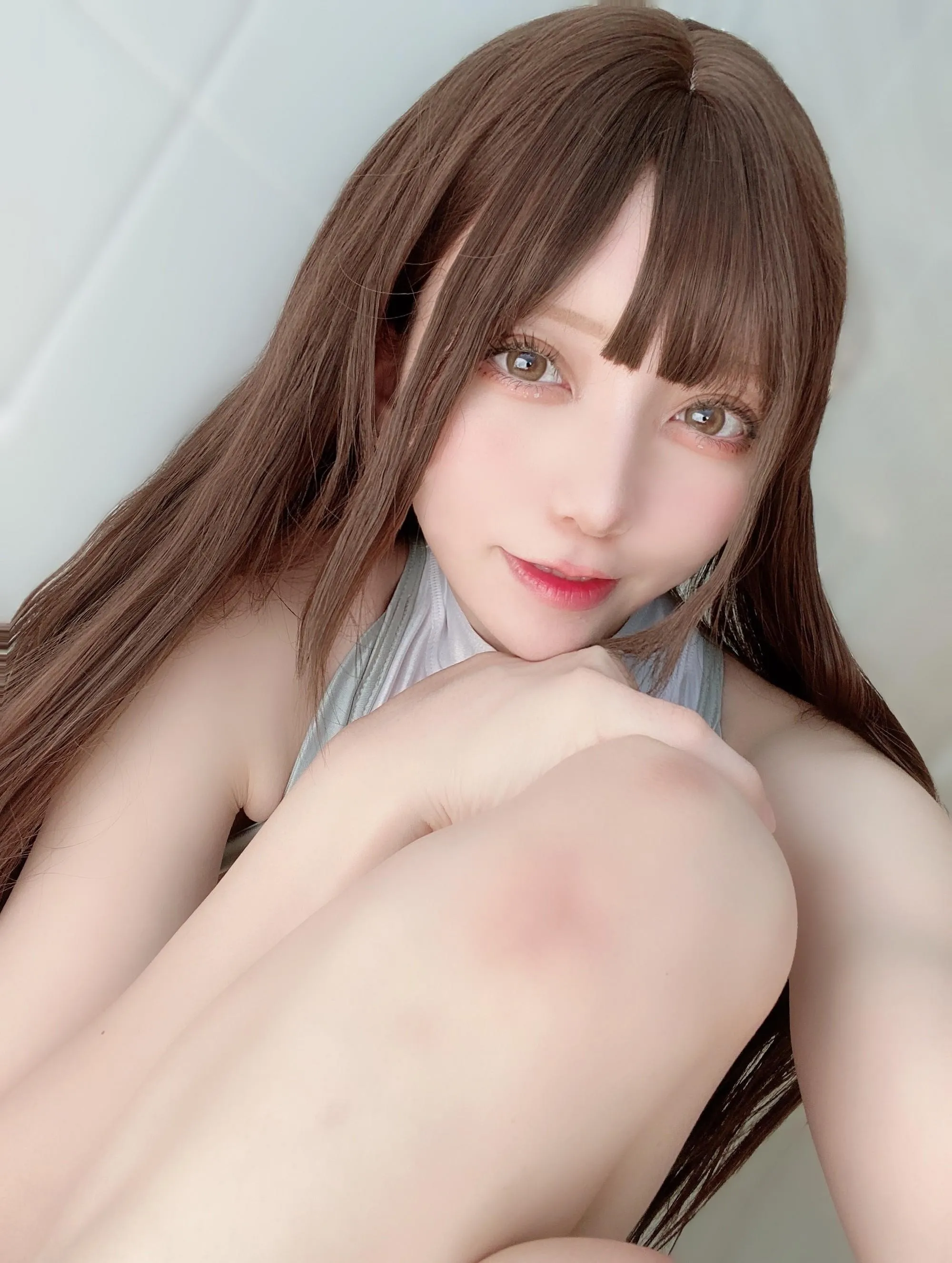 かさぎkasagi – NO.006 Fantia 2022-08月会员订阅-2022-08-30 初の競泳水着を着てみた [24P]插图1